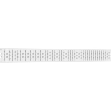 Ekena Millwork Pomeroy Architectural Grade PVC Running Trim, 4"H x 5/8"P x 48"L RUNP04X0625X48POM